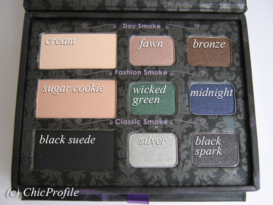 Too Faced Smoky Eye Palette inside Fashion Smoke makeup inspired by Too Faced Smoky eye palette
