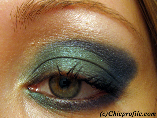 TooFaced Palette Fashion Smoke makeup2 Fashion Smoke makeup inspired by Too Faced Smoky eye palette