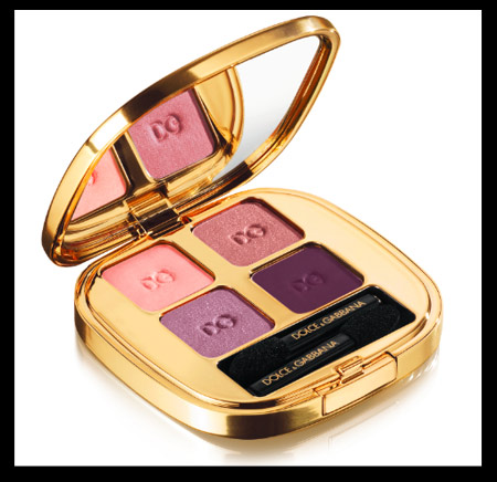Dolce-and-Gabbana-Smooth-Eye-Colour-Quad-Petal Dolce and Gabbana Smooth Eye Colour Quad Petal Get the New Dolce and Gabbana Makeup for Spring 2010 with The Intimate Sensuality Collection