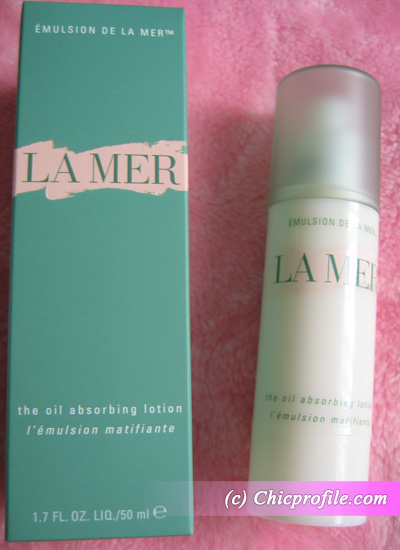 La Mer The Oil Absorbing Lotion La Mer The Oil Absorbing Lotion   Review + Photos