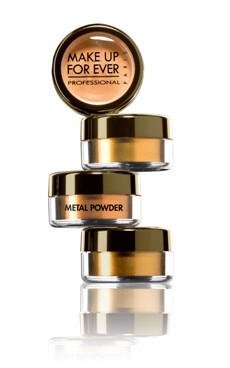 make up for ever gold glitter powder Make Up For Ever Bronze Makeup Collection for Spring 2010