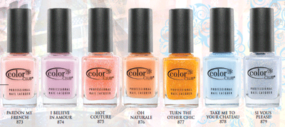 Color-Club-Pardon-My-French Color Club Pardon My French Color Club Pardon My French Nail Polish Collection for Spring 2010