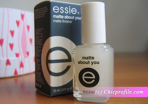Essie Matte About You polish Essie Matte About You   matte finisher