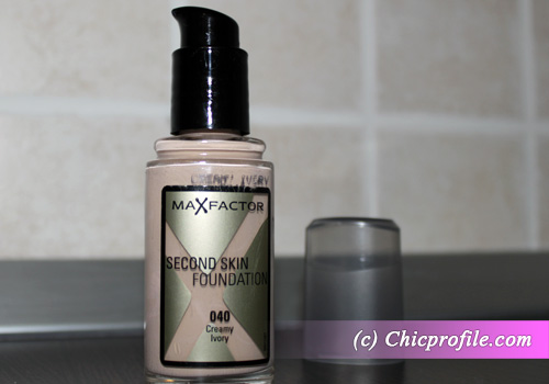 Max-Factor-Second-Skin-Foundation-bottle Max Factor Second Skin Foundation bottle Max Factor Second Skin Foundation Review + Photos