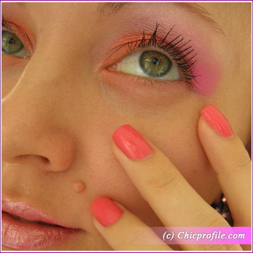 Pink-Coral-Spring-2010-makeup Pink Coral Spring 2010 makeup My Pink & Coral Makeup for Spring 2010