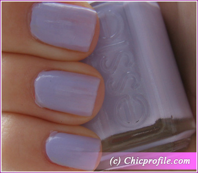 Essie Lilacism nail polish swatch Essie Lilacism Nail Polish from The Art of Spring 2010 Collection   Review + Swatches