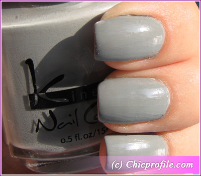 Kinetics Film Noir3 Darkside nail polish swatch2 Kinetics Darkside Nail Polish   Review + Swatches