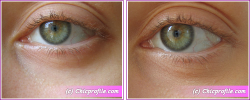 La Mer Radiant Concealer SPF25 before after La Mer Radiant Concealer SPF 25   Review + Photos