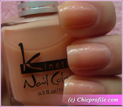 Kinetics Blameless nail polish swatch Kinetics Blameless nail polish from the Change It Up! Spring 2010 Collection   Review, Photos, Swatches