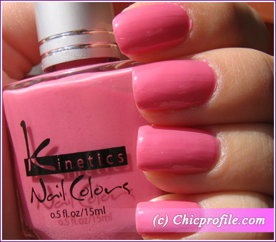 Kinetics Change it up Rosebud nail polish Kinetics Rosebud Nail Polish from the Change It Up! Spring 2010 Collection   Review, Photos, Swatches