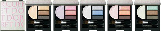 Kanebo Coffret DOr 2010 summer Dimensional RadiantC Eyeshadow Palette Kanebo Coffre DOr Makeup Collection for Summer 2010