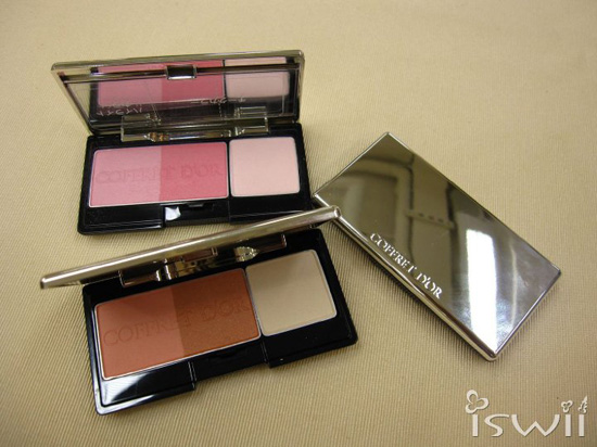 Kanebo Coffret DOr 2010 summer Gradient Blush swatch Kanebo Coffre DOr Makeup Collection for Summer 2010