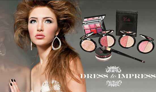 Lola 2010 Dress to impress collection promo products Lola Dress to Impress Makeup Collection for Summer 2010