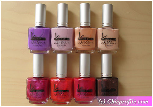 Kinetics summer 2010 Summer Kiss collection Kinetics Summer Kiss Nail Polish Collection for Summer 2010   Review Round Up