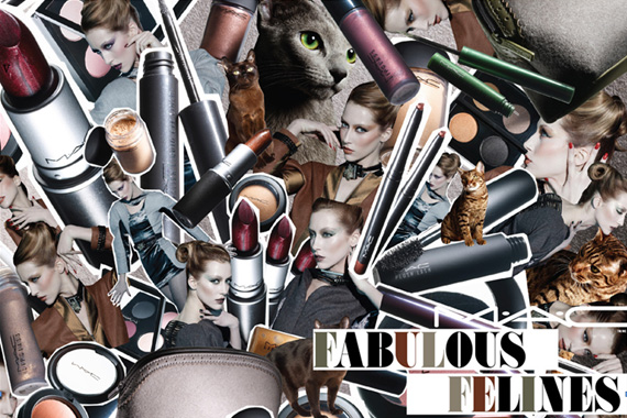 MAC Fabulous Felines 2010 collection fall promo Round Up: MAC Fabulous Felines Makeup Collection for Fall 2010   Close up Photos + Face Charts