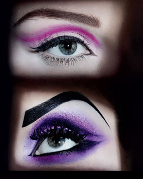 MAC-Haute-and-Naughty-lash-Fall-2010-dramtic-makeup MAC Haute and Naughty lash Fall 2010 dramtic makeup MAC Haute and Naughty Lash Mascara for Fall 2010 New Photos + 2 Makeup Looks