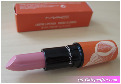 Mac-summer-2010-lustre-lipstick-lazy-day-open Mac summer 2010 lustre lipstick lazy day open MAC Lustre Lipstick Lazy Day from To The Beach Summer 2010 Collection Review, Photos, Lip Swatches