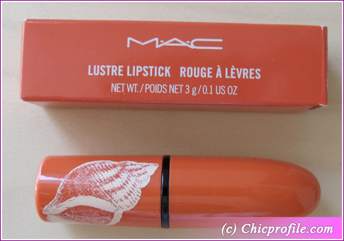 Mac-summer-2010-lustre-lipstick-lazy-day-packaging Mac summer 2010 lustre lipstick lazy day packaging MAC Lustre Lipstick Lazy Day from To The Beach Summer 2010 Collection Review, Photos, Lip Swatches
