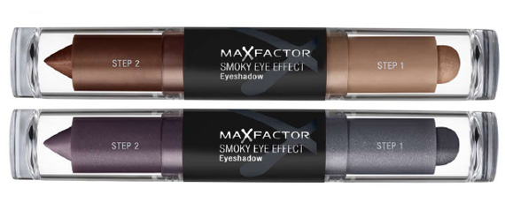 Max Factor Smoky Eye Effect Eyeshadows fall 2010 close up Max Factor Smoky Eye Eyeshadow for Fall 2010 + Mini Tutorial