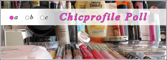 chicprofile-poll chicprofile poll Vote your next products reviews
