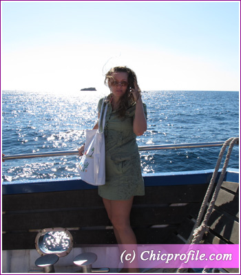 Ibiza-July-2010-me-on-the-ferry-boat Ibiza July 2010 me on the ferry boat ChicProfile returns from Vacation