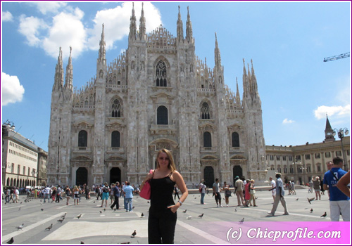 Milano-August-2010-Piazza-del-Duomo Milano August 2010 Piazza del Duomo ChicProfile returns from Vacation