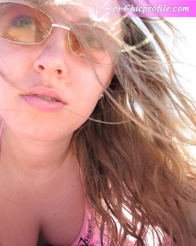 Summer-2010-no-makeup-on-the-beach Summer 2010 no makeup on the beach ChicProfile returns from Vacation