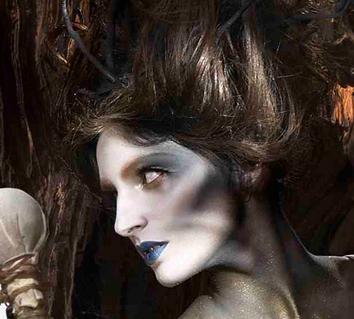 Illamasqua-Art-Of-Darkness-winter-2010-Dark-Angel-makeup Illamasqua Art Of Darkness winter 2010 Dark Angel makeup Illamasqua Art of Darkness Makeup Collection for Fall Winter 2010 Exclusive Promo Photos, Products Photos, Swatches & Information