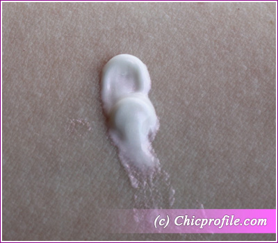 Illamasqua summer 2010 glam cream swatch Illamasqua Glam Cream in Flex from Body Electrics Summer 2010 Collection   Review, Photos, Swatches
