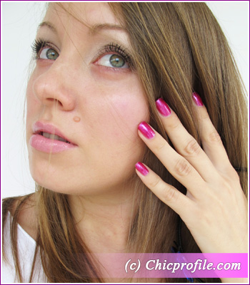 Illamasqua summer 2010 wearing glam cream Illamasqua Glam Cream in Flex from Body Electrics Summer 2010 Collection   Review, Photos, Swatches