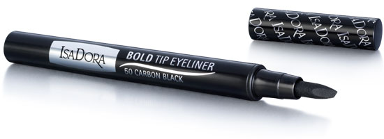 Isadora Rock Chick fall 2010 Bold tip eyeliner open Isadora Rock Chic Makeup Collection for Fall 2010