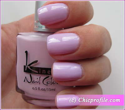 Kinetics Summer Kiss 2010 nail polish collection Pale Petunia Kinetics Pale Petunia Nail Polish from the Summer Kiss 2010 Collection   Review, Photos, Nail Swatches