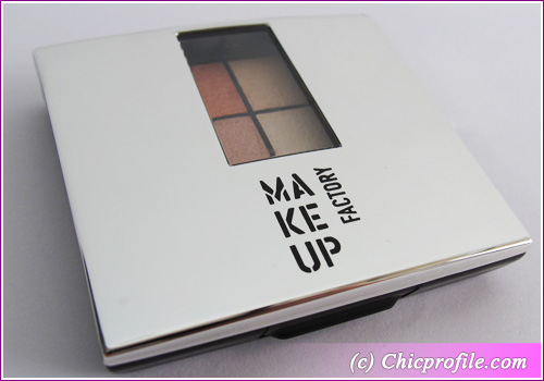 Make Up Factory Eye Colors Palette No12 quad Make Up Factory Eye Colors No.12 Eyeshadow Quad   Review, Photos & Swatches