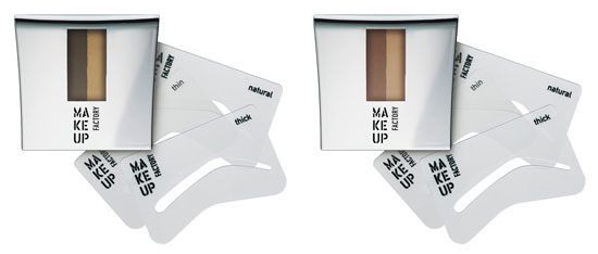 Make Up Factory Powerful Eyes fall 2010 eye brow powder Make Up Factory Powerful Eyes Collection for Fall 2010