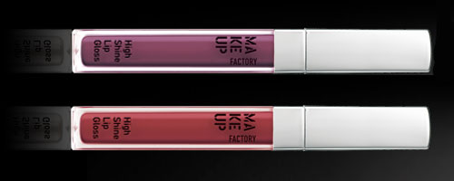 Make Up Factory Trend Colors fall winter 2010 high shine lip gloss Make Up Factory Trend Colors Collection   Fall   Winter 2010