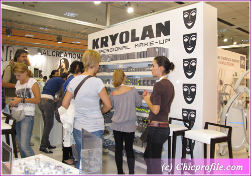 Kryolan stand fall 2010 Cosmetic Beauty Hair Kryolan @Cosmetic Beauty Hair 2010 Edition