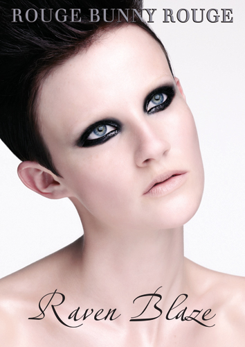 Rouge Bunny Rouge fall 2010 Raven Blaze makeup look Rouge Bunny Rouge Raven Blaze Makeup Look for Fall 2010