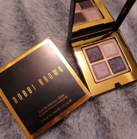Bobbi Brown holiday 2010 Sparkle Glamour Quad packaging Bobbi Brown Sparkle Glamour Quad Limited Edition for Holiday 2010   Photos & Swatches