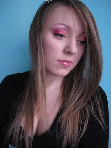Fall-2010-Makeup-gold-pink-purple-shades Fall 2010 Makeup gold pink purple shades Fall 2010 Makeup inspired by L.A. Colors Wildflowers Eyeshadow Palette