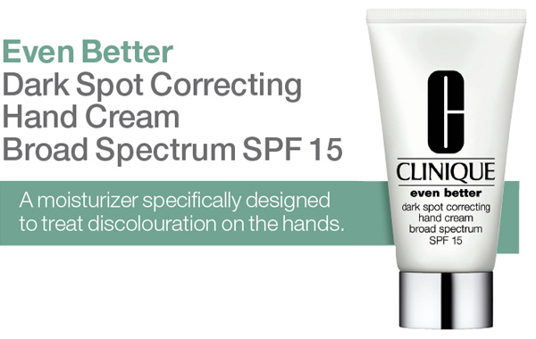 Clinique-Even-Better-Dark-Spot-Correcting-Hand-Cream-Broad-Spectrum-SPF15 Clinique Even Better Dark Spot Correcting Hand Cream Broad Spectrum SPF15 Clinique NEW Even Better Dark Spot Correcting Hand Cream Broad Spectrum SPF 15 Info & Photos