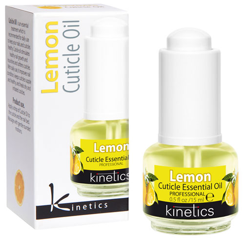 Kinetics-Cuticle-Essential-Oil-Lemon-summer-2012 Kinetics Cuticle Essential Oil Lemon summer 2012 Kinetics Aromatic Cuticle Oil in Retail Packaging Info, Photos & Prices