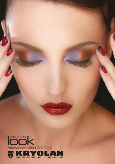 Kryolan-Femme-Phenomenon-Makeup-Look-Fall-Winter-2012-2013-close-up Kryolan Femme Phenomenon Makeup Look Fall Winter 2012 2013 close up Kryolan Femme Phenomenon Trend Look for Fall/ Winter 2012 2013 by Yuko Takahashi