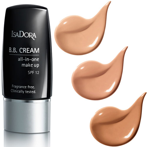 Isadora-BB-Cream-Fall-2012-Swatches Isadora BB Cream Fall 2012 Swatches Isadora BB Cream SPF 12 for Fall 2012 Info & Photos