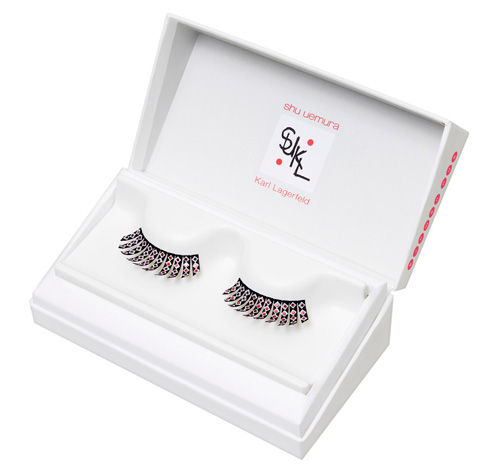 Shu-Uemura-Karl-Lagerfeld-Holiday-2012-Mon-Shu-Uemura-False-Eyelashes-Packaging-Open Shu Uemura Karl Lagerfeld Holiday 2012 Mon Shu Uemura False Eyelashes Packaging Open Shu Uemura & Karl Lagerfeld Mon Shu Uemura Collection for Holiday 2012 Info & Photos