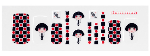 Shu-Uemura-Karl-Lagerfeld-Holiday-2012-Mon-Shu-Uemura-Nail-Stickers Shu Uemura Karl Lagerfeld Holiday 2012 Mon Shu Uemura Nail Stickers Shu Uemura & Karl Lagerfeld Mon Shu Uemura Collection for Holiday 2012 Info & Photos