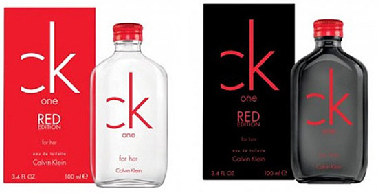 ck one red for her 50ml