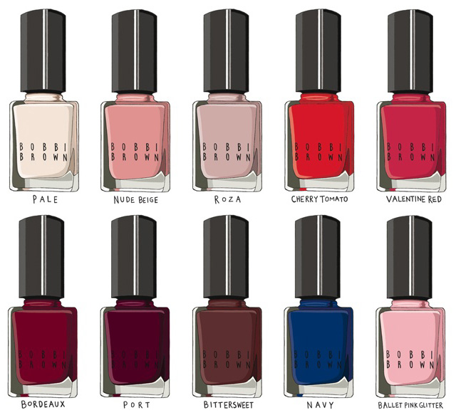 Bobbi-Brown-Summer-2014-Nail-Polish - Beauty Trends and Latest Makeup  Collections | Chic Profile
