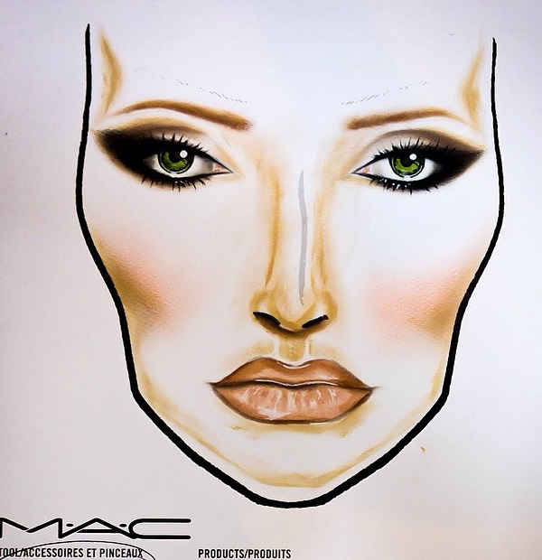 Mac Face Charts 2014