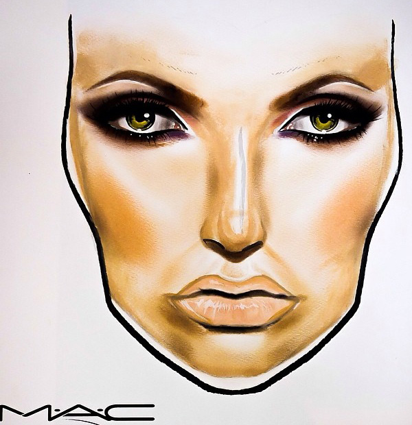 Mac Face Charts 2014