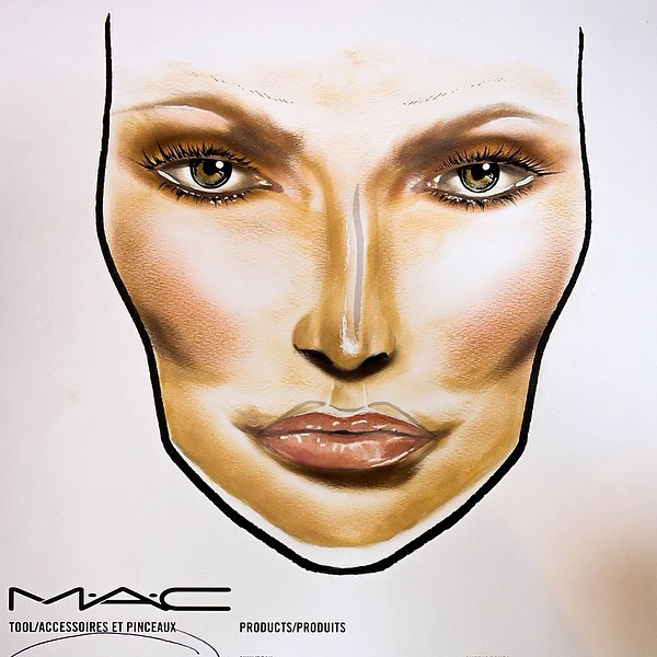 Mac Face Charts 2014